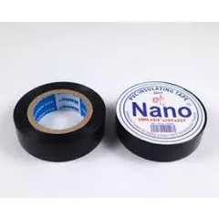 Băng dính điện Nano đen bản 1,7cm - loại tốt
