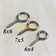 10 Khuy tròn ,khoen tròn ,đinh vít tròn đủ cỡ