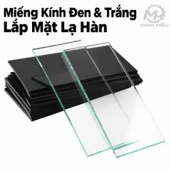 Mắt Kính Hàn Đen & Trắng Lắp Mo Hàn, Mặt Lạ Hàn - Kích Thước 108 x 50mm