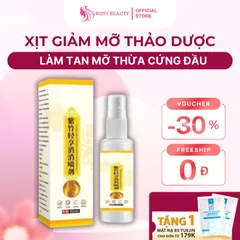 Xịt Giảm Béo Thảo Dược Tử Trúc Yihetang 60ml – Hỗ Trợ Giảm Mỡ Thừa, Săn Chắc Vùng Bụng