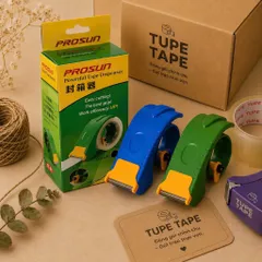 Máy Cắt Băng Keo Cầm Tay PROSUN 45-60mm | Combo 02 xanh| Dụng Cụ Cắt Băng Keo | Êm Tay, Dễ Sử Dụng.