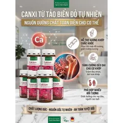Calcium hữu cơ tảo biển đỏ Lithothamnium Sanct Bernhard - 120V