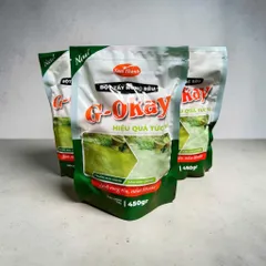 BỘT TẨY RONG RÊU CHO NỀN GẠCH XI MĂNG TƯỜNG 450g G-OKAY