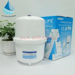 Bình áp nhựa 4.0G 10L ( tặng kèm van bình áp)