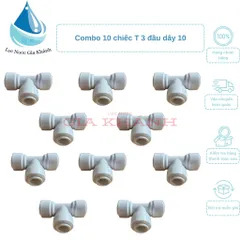 Combo 10 chiếc cút T 3 đầu dây 10