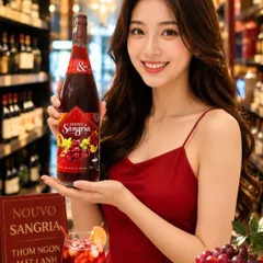 Vivazz Sangria Light Red Wine 4%độ Cho Các Nàng