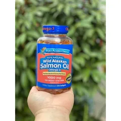 CHÍNH HÃNG MỸ Dầu cá WILD ALASKAN SALMON OIL 1000mg - 210 viên 863628