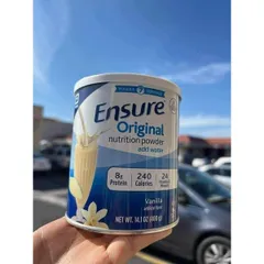 CAM KẾT CHÍNH HÃNG MỸ Sữa bột Ensure Original Nutrition Powder mẫu mới hàng Mỹ
