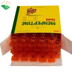 Menpeptine gold hỗ trợ tiêu hóa khỏe, giảm đầy hơi, khó tiêu, vị dễ uống, hôp 20 ống