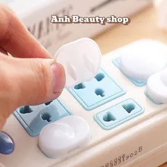Combo 5 cái Nút Bịt Ổ Cắm Điện An Toàn Cho Bé Yêu