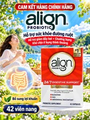 Hộp 42 viên align ultimate gut support probiotic daily digestive