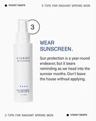 Kem Dưỡng Ẩm Chống Nắng Vivant Day Treatment Lotion SPF15 - Dưỡng Da Mềm Mịn, Kháng Khuẩn, Phù Hợp Mọi Loại Da 617717 866814