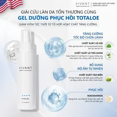 Gel Dưỡng Ẩm Vivant Totaloe 86ml - Làm Dịu, Cấp Nước Da Nhạy Cảm, Giảm Kích Ứng, Dưỡng ẩm Tự Nhiên từ Lô Hội 866818