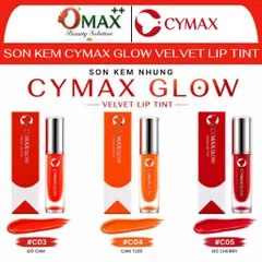 Son Kem CYMAXGlow Velvet Lip Tint – Son Môi Hàn Quốc | Mềm Mịn – Lên Màu Chuẩn – Lâu Trôi