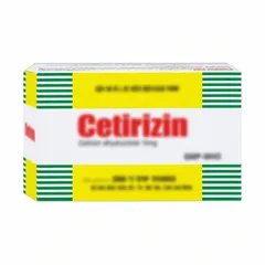 viên uống C-E-T-I-R-I-Z-I-N giảm ngứa, mề đay hộp 100 viên