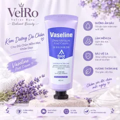 💙 Kem Dưỡng Da Chân Vaseline 60ml – Cứu Tinh Gót Chân Khô 