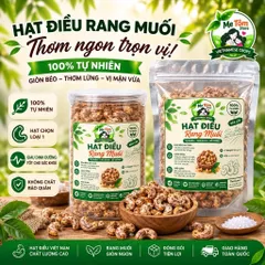 500g ĐIỀU RANG MUỐI LOẠI 1 HẠT TO NHÀ MT METOMSTORE