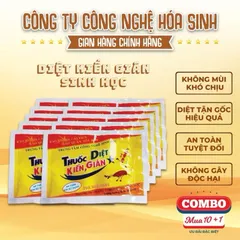 10 Gói Thuốc sinh học  diệt kiến, gián(gói 10gr)