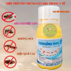 (Chính hãng) FENDONA 10SC 50ml - Thuốc diệt Ruồi, Muỗi, Kiến, Gián, Côn Trùng trong nhà yến - không mùi