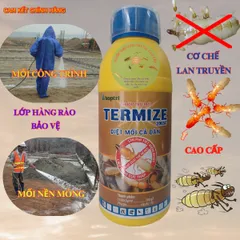(Chính hãng) Termize 200SC 1 lít Thuốc Diệt Mối Cả Đàn Đặc Biệt Hiệu Quả - xử lý mối nền móng, công trình