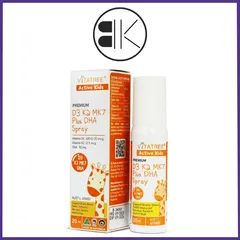 [CHÍNH HÃNG] Chai Xịt Vitatree D3 K2 DHA Nhập Khẩu Úc (Chai 20ml)