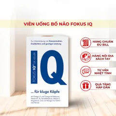 Viên uống bổ não Fokus IQ nội địa Đức, tăng cường tập trung trí nhớ, hiệu suất tinh thần