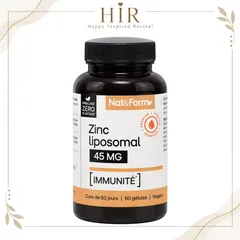 Nat&Form Zinc Liposomal 60 Viên – Kẽm Liposomal 15mg Hỗ Trợ Miễn Dịch
