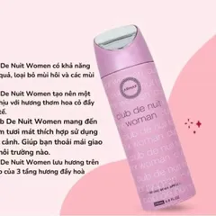(GIÁ HUỶ DIỆT)Xịt thơm Nữ giới body Club De Nuit Woman & Intense 200ml