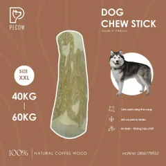 Chew Stick - Xương gặm cho chó bằng gỗ cà phê tự nhiên XXL / Giảm căng thẳng và lo âu