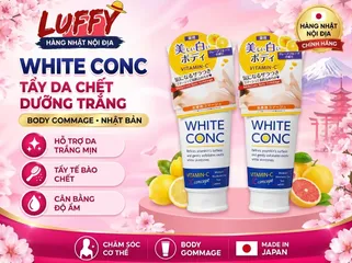 Gel Tẩy Tế Bào Chết White Conc Body Scrub CII Nội Địa Nhật Bản