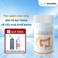Thực phẩm chức năng Lacttocol Max Hỗ trợ trào ngược dạ dày, thực quản, viêm dạ dày, tá tràng 30 viên/ lọ. 874316
