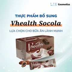 Vhealth Socola Dinh Dưỡng Dạng Bột Hỗ Trợ Bổ Sung Năng Lượng, Chăm Sóc Thể Trạng Hằng Ngày 20 gói/ hộp