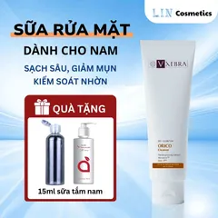 Sữa Rửa Mặt Orico Cleanser Cho Nam Da Dầu Mụn Làm Sạch Sâu, Kiểm Soát Nhờn, Giảm Bóng Dầu, Dịu Nhẹ Không Khô Da 100g/ tuýp
