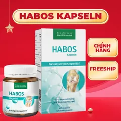 [SANCT BERNHARD] Viên uống HABOS hỗ trợ khớp, tăng tiết dịch khớp, khớp chắc khỏe và dẻo dai 60viên