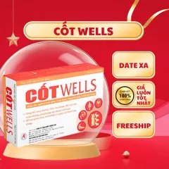 CỐT WELLS -CỐTWELLS hỗ trợ cho người khô cứng khớp đau mỏi khớp, thoái hoá khơp hộp 30 viên