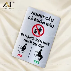 Bảng nhôm alu decor, bảng chỉ dẫn, bảng cảnh báo, in uv theo yêu cầu, tặng kèm keo dán 2 mặt