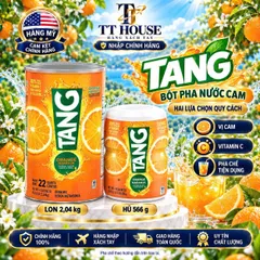 BỘT PHA NƯỚC CAM TANG ORANGE NỘI ĐỊA MỸ HŨ 566G / HỘP LỚN 2.04KG
