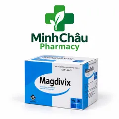 Magdivix bổ sung Magie và vitamin b6 ( 470/5mg) ổn định thần kinh, giảm căng thẳng,đau cơ, chuột rút- hộp 200 viên