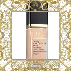 Kem Nền Estée Lauder Futurist Aqua Brilliance Makeup SPF20/PA+++ 30ml Tông Cool Porcelain - Dưỡng Ẩm & Che Phủ Khuyết Điểm Tối Ưu 878128