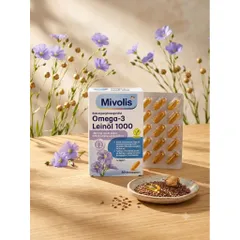 Omega 3 Mivolis từ dầu hạt lanh - 30V