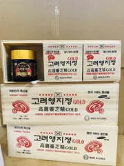 Cao Linh Chi gỗ trắng Cô Đặc Gold Hàn Quốc 120g x 3 Lọ - Tăng Cường Sức Khỏe, Giúp Ngăn Ngừa Lão Hóa và Làm Đẹp Da