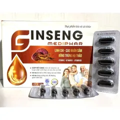 GINSENG MEDIPHAR đông trùng hạ thảo hỗ trợ ăn ngon miệng ,bồi bổ cơ thể, nâng cao thể trạng tăng đề kháng viên
