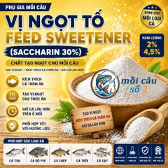 [Đường mật siêu ngọt] - Bột phụ gia tạo ngọt cho mồi câu, thức ăn chăn nuôi, gia súc, gia cầm, thủy sản | Feed Sweetener