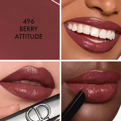 💄 Son Dior 496 Rouge Dior On Stage Shine dưỡng ẩm căng bóng 2.2g - Giao hỏa tốc