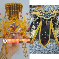 DT06 - BỘ ÁO MÃO MẸ DIÊU TRÌ CHO TƯỢNG 30CM, 35CM VÀ 40CM MẶC ĐƯỢC