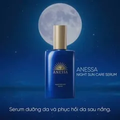 Serum Anessa Night Sun Care 180ml - Dưỡng ẩm, Phục hồi da sau nắng, Mờ đốm sạm màu, Mùi hương lavender thư giãn 879719