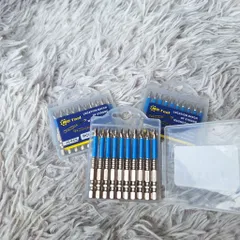 Bộ 10 Mũi Vít 2 Đầu PH2 Dài 65mm MB Tool – Đầu Bắt Vít Nam Châm Từ Tính S2 Siêu Cứng