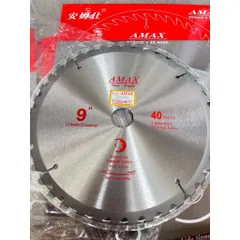 Lưỡi Cưa Gỗ Hợp Kim AMAz 40 Răng – Cắt Gỗ Sắc Nét, Bền Bỉ