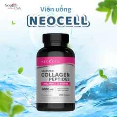 (HỎA TỐC) Viên uống Collagen Neocell Super Collagen + C + Biotin 360 viên