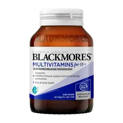 Blackmores Multivitamin For 50+ Sustained Release - Hỗ trợ sức khỏe mắt tăng cường chức năng hệ thần kinh chính hãng Úc